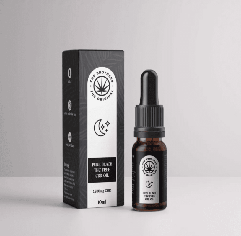 CBD Brothers Pure Black Edition Indica CBD Oil | CBD Flower